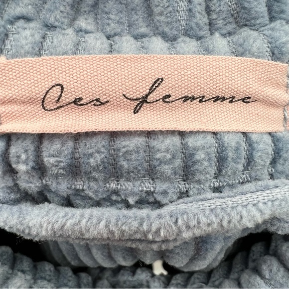 Ces Femme light blue corduroy shirt jacket ladies S. - Picture 2 of 7